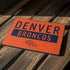 NFL Denver Broncos Orange Performance Series Surface Pro 6 Skin