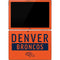 NFL Denver Broncos Orange Performance Series Surface Pro 7 Skin