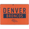 NFL Denver Broncos Orange Performance Series Surface Pro 9 Skin