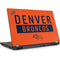 NFL Denver Broncos Orange Performance Series Lenovo ThinkPad Skin