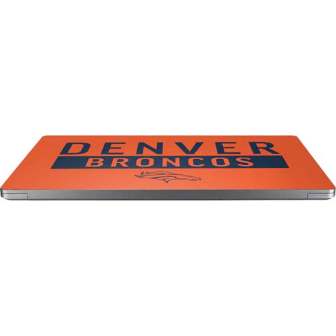 NFL Denver Broncos Orange Performance Series Universal Laptop 18in (14.6 x 10.6in) Skin
