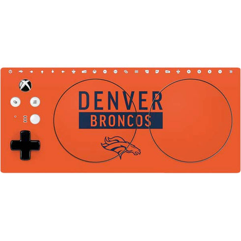 NFL Denver Broncos Orange Performance Series Xbox Adaptive Controller Skin