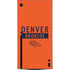 NFL Denver Broncos Orange Performance Series Xbox Series X Console Skin