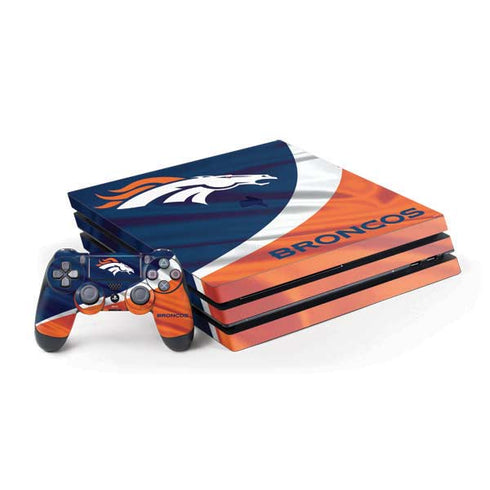 NFL Denver Broncos PS4 Pro Bundle Skin