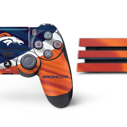 NFL Denver Broncos PS4 Pro Bundle Skin