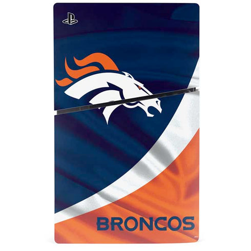 NFL Denver Broncos PS5 Slim Disk Console Skin