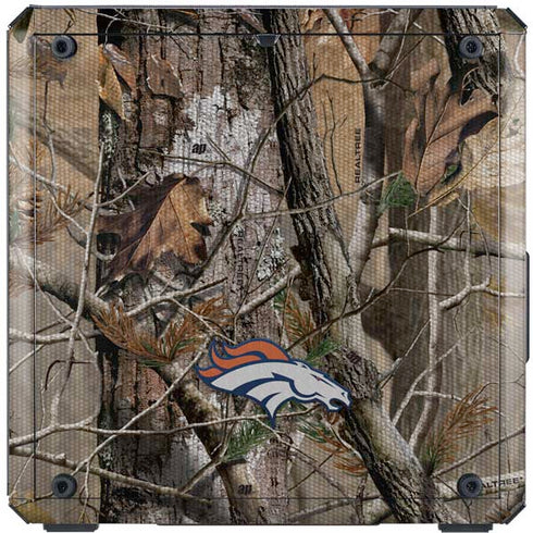 NFL Denver Broncos Realtree AP Camo Cooler Master MasterBox Q300L Mini Tower Skin