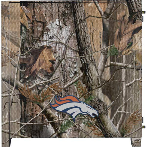 NFL Denver Broncos Realtree AP Camo Corsair 4000D Tempered Glass Mid-Tower ATX Case Skin