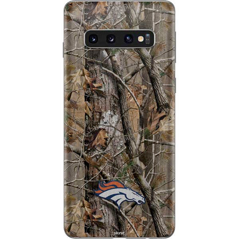 NFL Denver Broncos Realtree AP Camo Galaxy S10 Skin