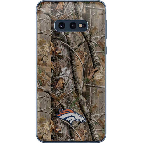 NFL Denver Broncos Realtree AP Camo Galaxy S10e Skin