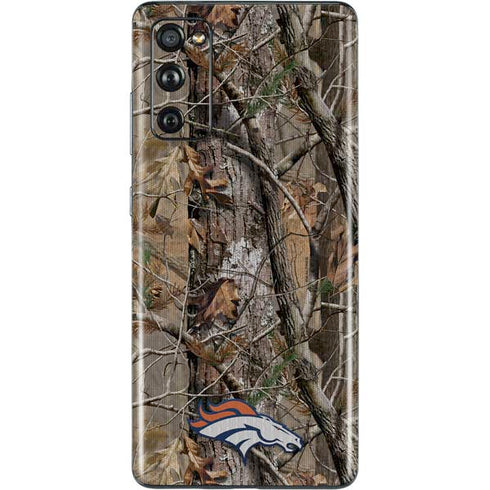 NFL Denver Broncos Realtree AP Camo Galaxy S20 Fan Edition Skin