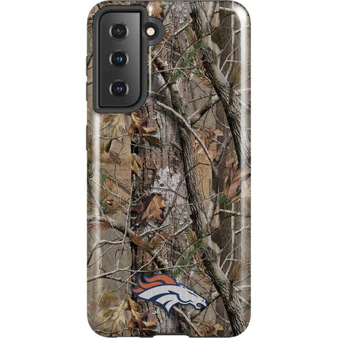 NFL Denver Broncos Realtree AP Camo Galaxy S21 5G Pro Case