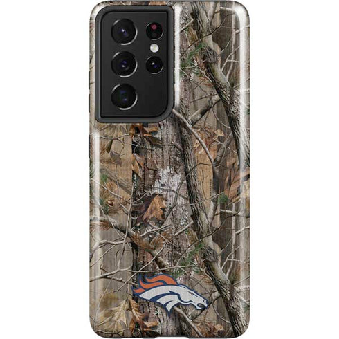 NFL Denver Broncos Realtree AP Camo Galaxy S21 Ultra 5G Pro Case