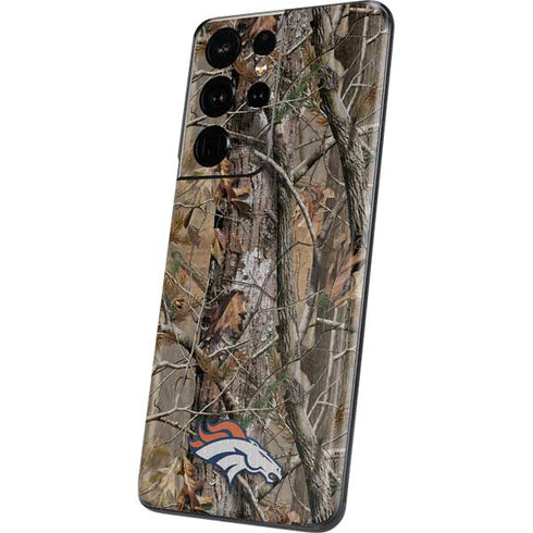 NFL Denver Broncos Realtree AP Camo Galaxy S21 Ultra 5G Skin
