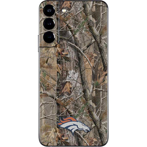 NFL Denver Broncos Realtree AP Camo Galaxy S22 Plus Skin