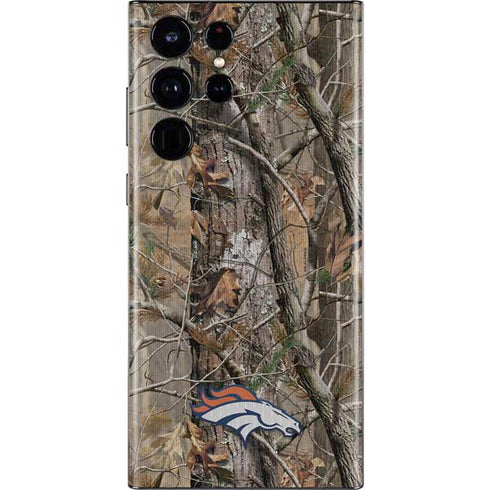 NFL Denver Broncos Realtree AP Camo Galaxy S22 Ultra Skin