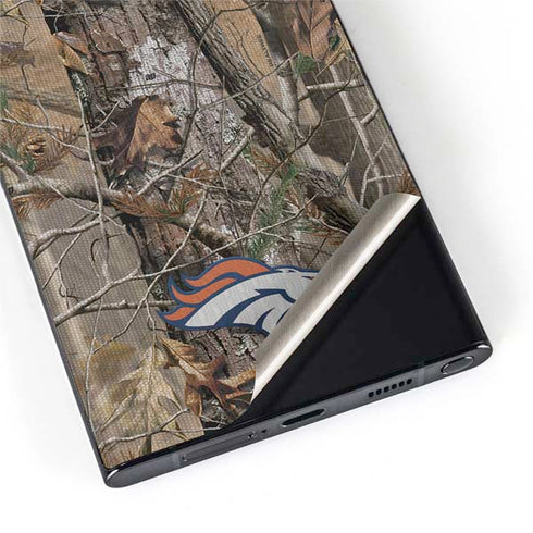 NFL Denver Broncos Realtree AP Camo Galaxy S22 Ultra Skin