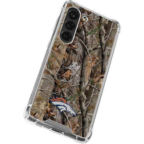 NFL Denver Broncos Realtree AP Camo Galaxy S23 Clear Case