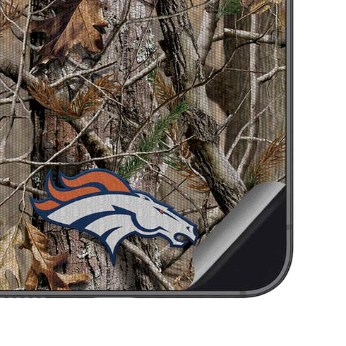 NFL Denver Broncos Realtree AP Camo Galaxy S23 FE Skin