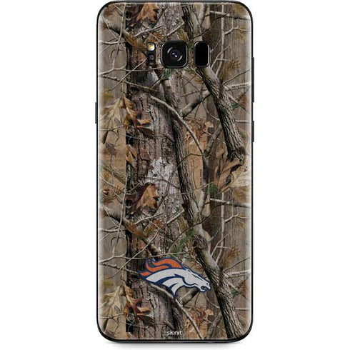 NFL Denver Broncos Realtree AP Camo Galaxy S8 Plus Skin