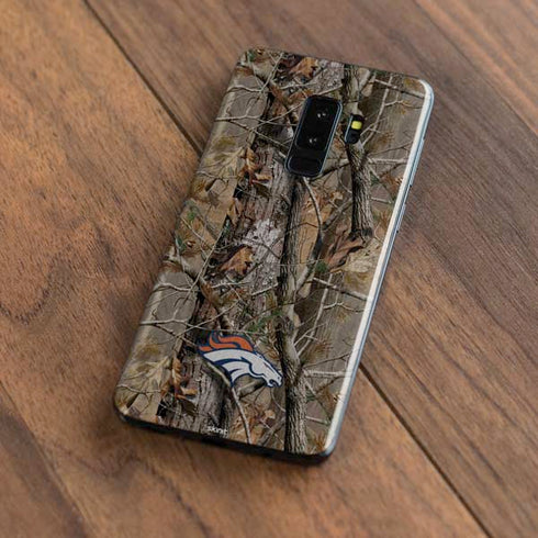 NFL Denver Broncos Realtree AP Camo Galaxy S9 Plus Skin
