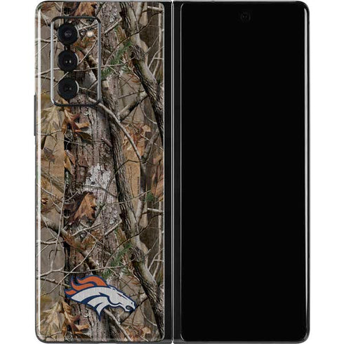 NFL Denver Broncos Realtree AP Camo Galaxy Z Fold2 5G Skin
