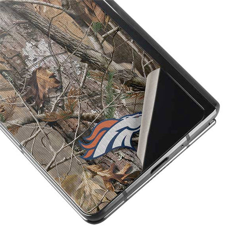 NFL Denver Broncos Realtree AP Camo Galaxy Z Fold2 5G Skin