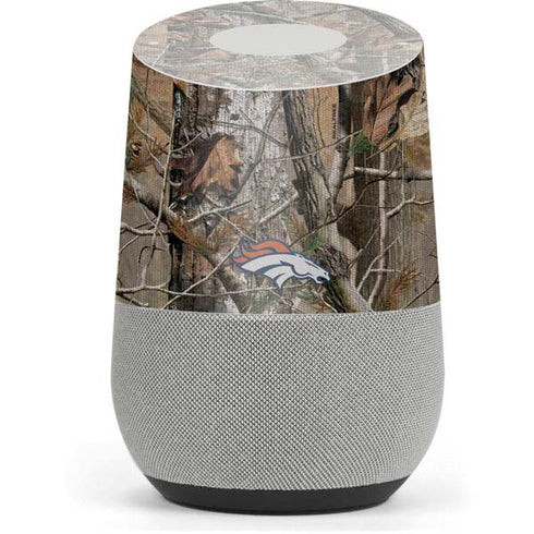 NFL Denver Broncos Realtree AP Camo Google Home Skin