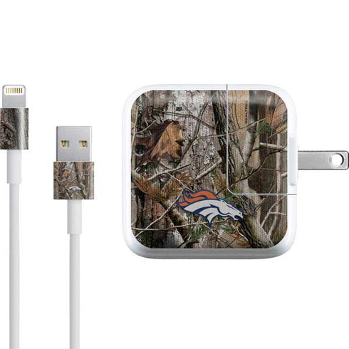 NFL Denver Broncos Realtree AP Camo iPad Charger (10W USB) Skin