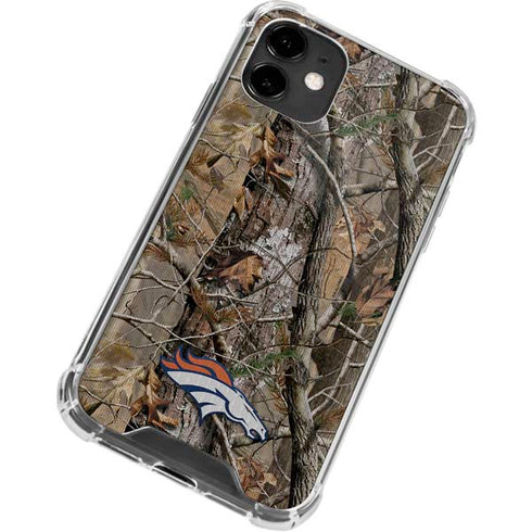 NFL Denver Broncos Realtree AP Camo iPhone 12 Mini Clear Case
