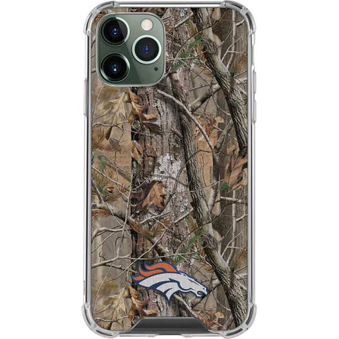 NFL Denver Broncos Realtree AP Camo iPhone 12 Pro Clear Case