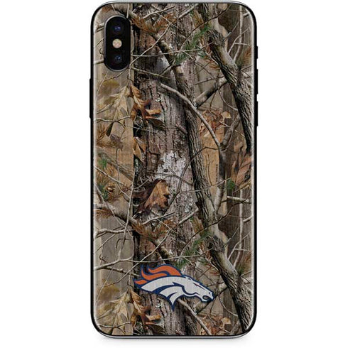 NFL Denver Broncos Realtree AP Camo iPhone XS Max Skin