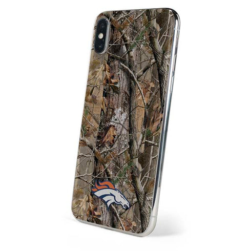 NFL Denver Broncos Realtree AP Camo iPhone XS Max Skin