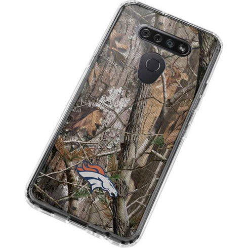 NFL Denver Broncos Realtree AP Camo LG K51/Q51 Clear Case