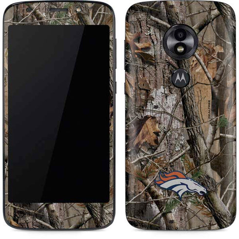 NFL Denver Broncos Realtree AP Camo Moto E5 Play Skin