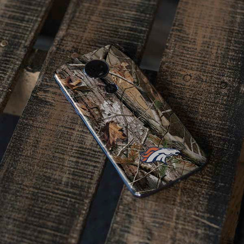 NFL Denver Broncos Realtree AP Camo Moto E5 Plus Skin