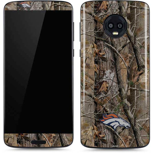 NFL Denver Broncos Realtree AP Camo Moto G6 Skin