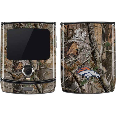 NFL Denver Broncos Realtree AP Camo Motorola RAZR Skin