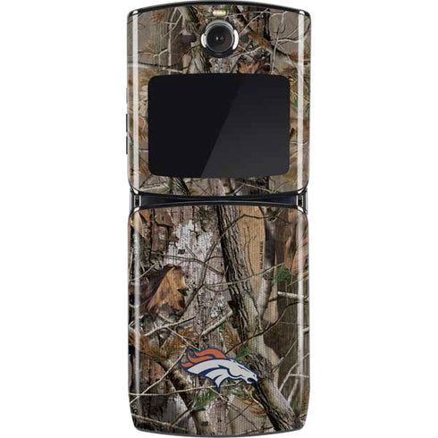NFL Denver Broncos Realtree AP Camo Motorola RAZR Skin