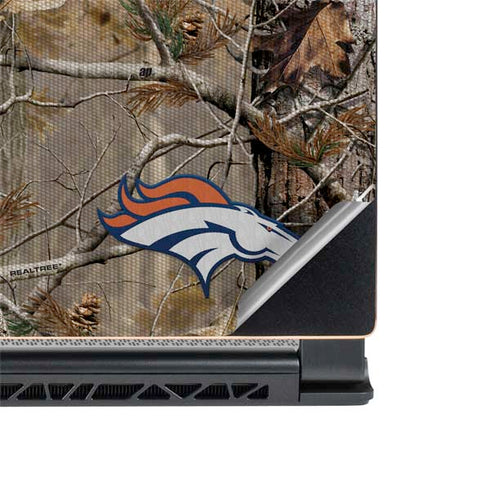 NFL Denver Broncos Realtree AP Camo MSI GS65 Stealth Laptop Skin