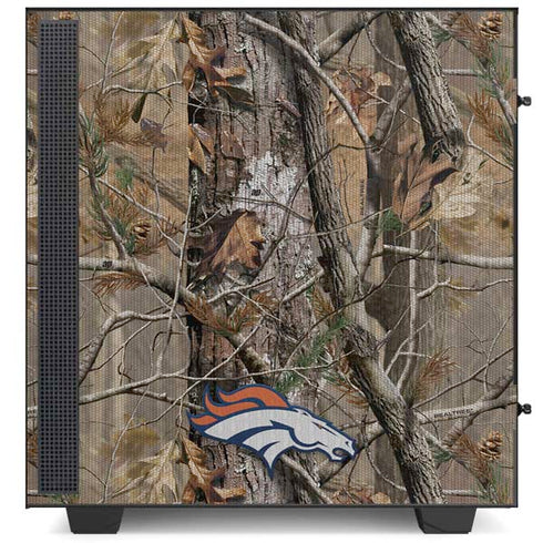 NFL Denver Broncos Realtree AP Camo NZXT H510 Compact ATX Mid-Tower Case Skin