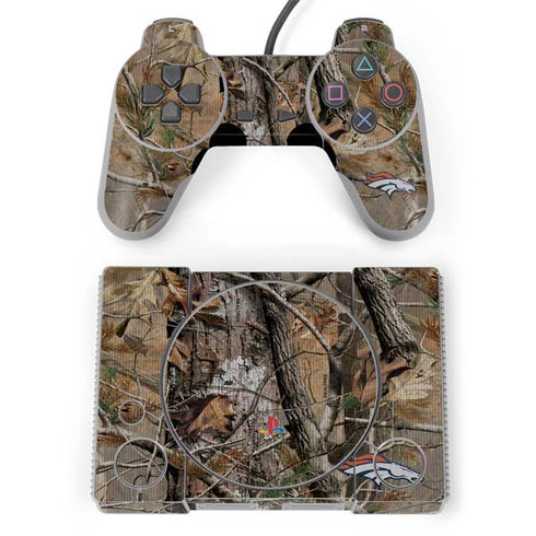 NFL Denver Broncos Realtree AP Camo PlayStation Classic Bundle Skin