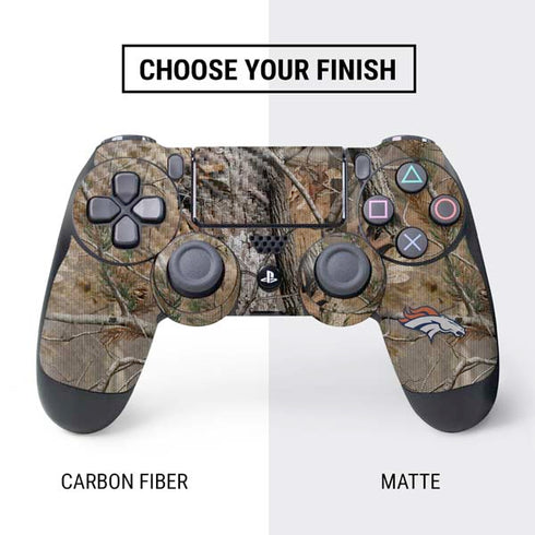 NFL Denver Broncos Realtree AP Camo PS4 Controller Skin