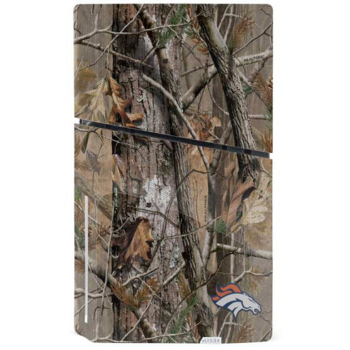 NFL Denver Broncos Realtree AP Camo PS5 Slim Disk Bundle Skin