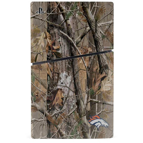 NFL Denver Broncos Realtree AP Camo PS5 Slim Digital Edition Bundle Skin
