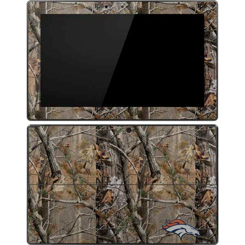 NFL Denver Broncos Realtree AP Camo Surface Pro Tablet Skin