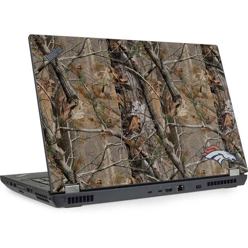 NFL Denver Broncos Realtree AP Camo Lenovo ThinkPad Skin
