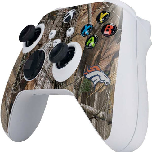 NFL Denver Broncos Realtree AP Camo Xbox Series S Controller Skin