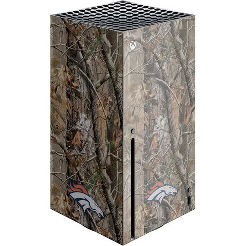 NFL Denver Broncos Realtree AP Camo Xbox Series X Console Skin