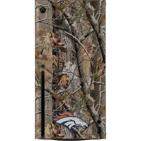 NFL Denver Broncos Realtree AP Camo Xbox Series X Console Skin